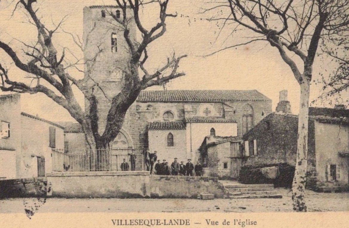 Villesèquelande Vintage - Vue de l'église